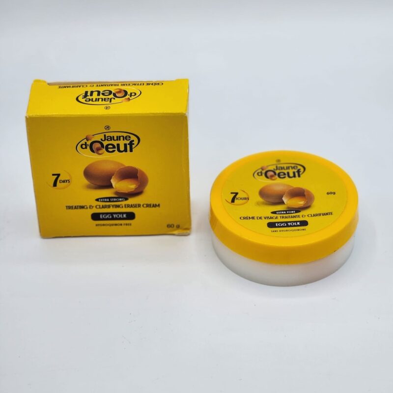 JAUNE D'ŒUF CRÈME DE VISAGE.      60g