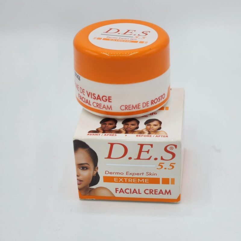 D.E.S.  5.5  CREME DE VISSAGE.