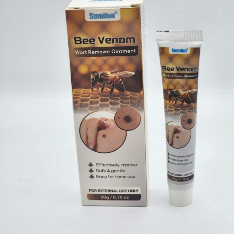Bee Venom Wart Remover Ointment,Effectively improve ,Painless & Non-Irritating Bee Venom Wart Treatment.Easy For Home Use. 20g
