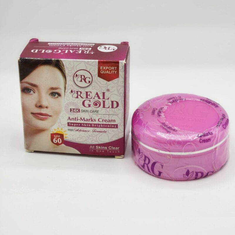 REAL GOLD 24K SKIN CARE .ANTI TACHES