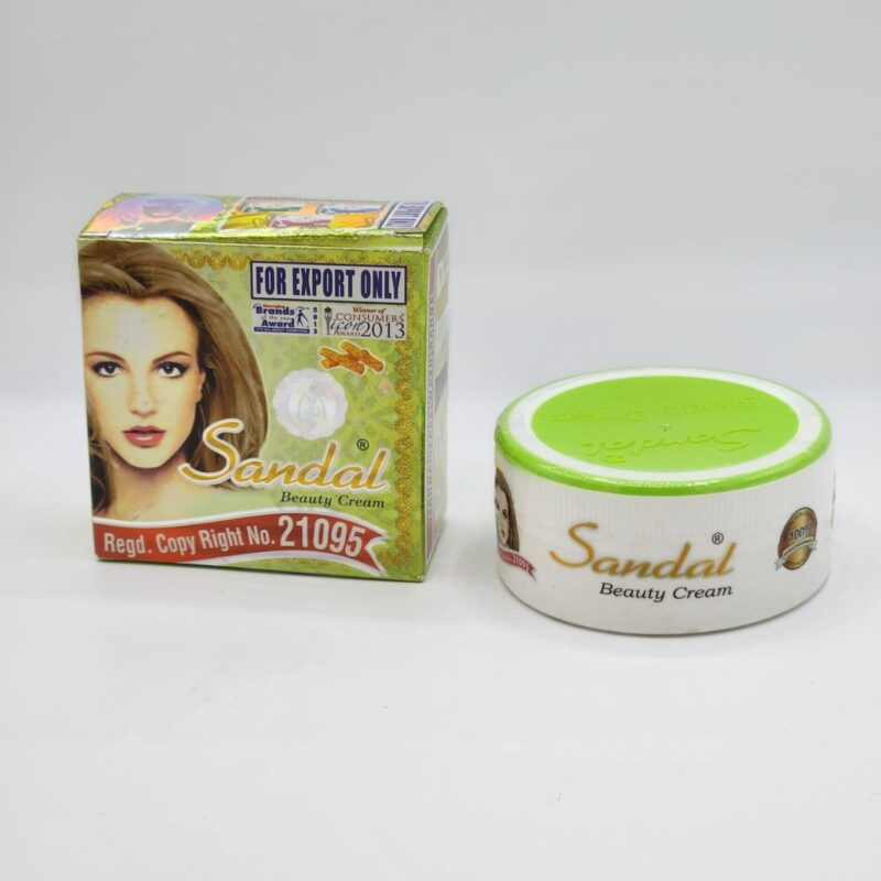 SANDAL BEAUTY FACE CREAM. SANDAL CREME DE BEAUTE DE VISSAGE