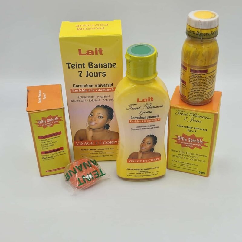 Teint bananes gamme solution teint métisse Anti-tâche correcteur total