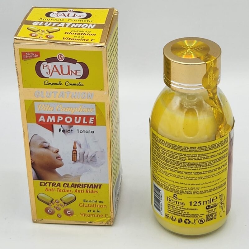 PEAU JAUNE GLUTATHION VITA COMPLEXE AMPOULE ÉCLAT TOTALE EXTRA CLARIFIANT 125ML