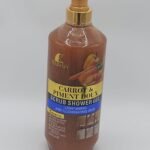 ROUSHUN CARROT & PIMENT DOUX SCRUB SHOWER GEL GEL DOUCHE GOMMANT 1000ML